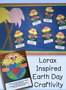Earth Day Craft The Lorax