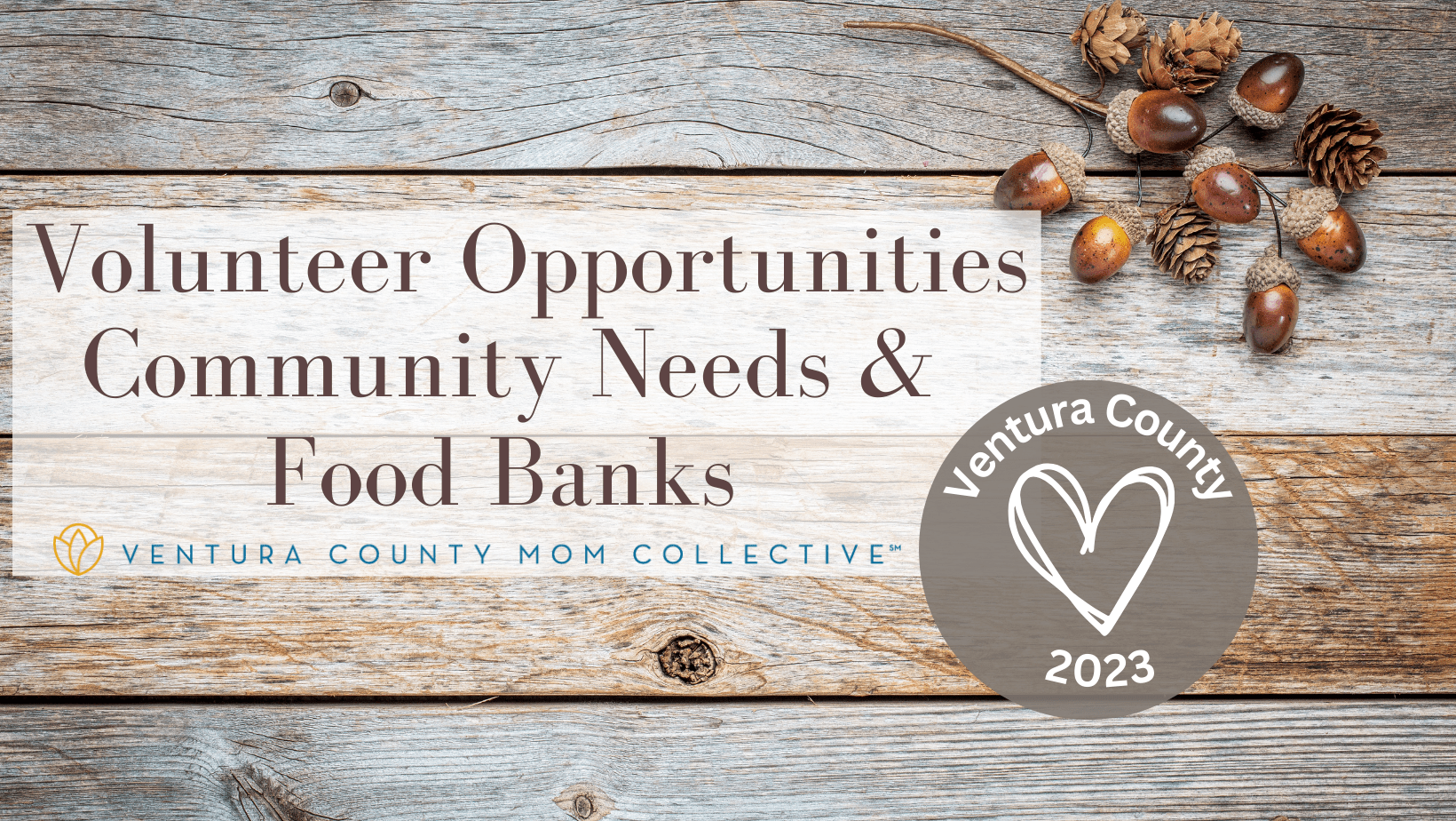 Volunteer and food banks Ventura County