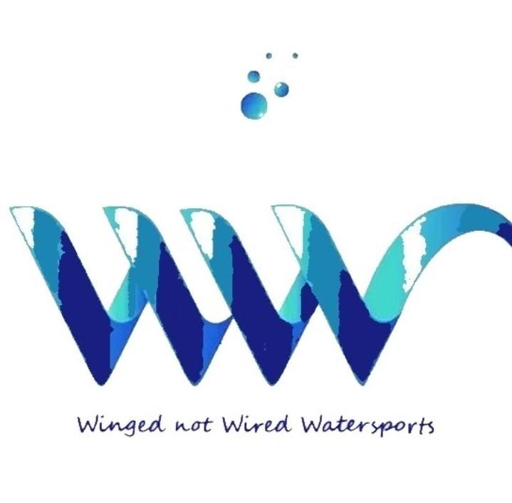 Winged Not Wired Watersports Logo