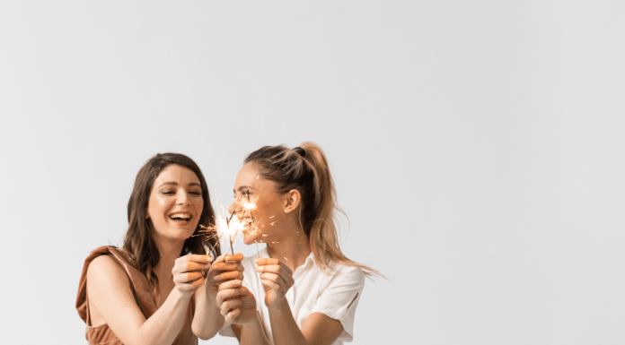 Two women celebrating New Year's Eve - Ventura County